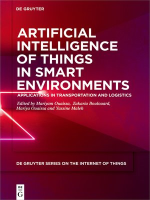 cover image of Artificial Intelligence of Things in Smart Environments